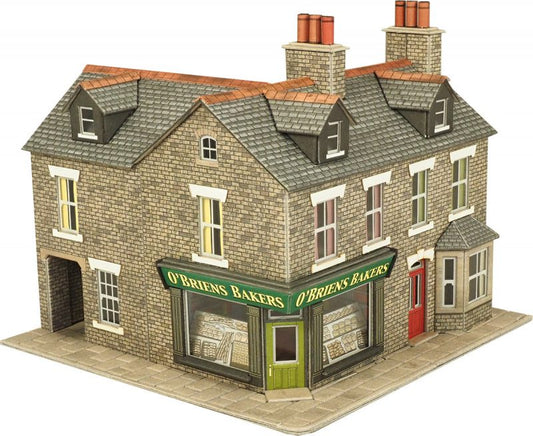 PO264 Corner shop - stone style