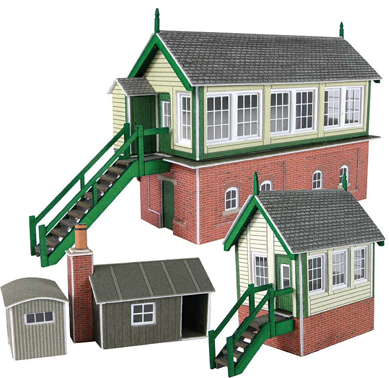 PN133  Signal box set (1 large and 1 small)