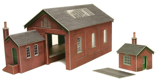 PO232 Goods shed - red brick style