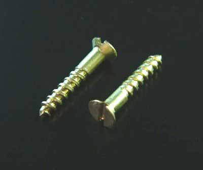 A32005 BRASS SELF TAPPING SCREWS 2G X 1/2" PER 20