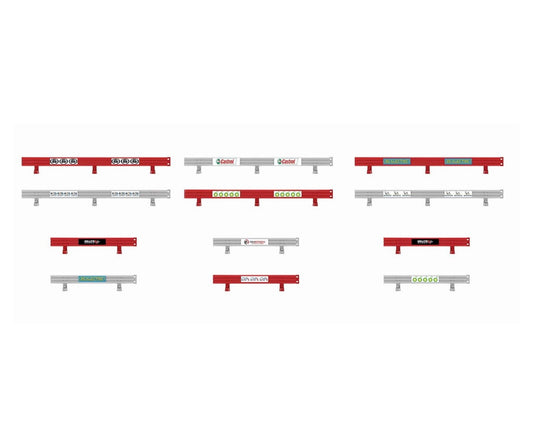 C8191 - Crash Barriers with Stickers