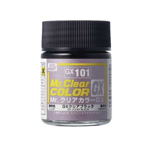 (Clear) GX-101 - Clear Black, 18ml