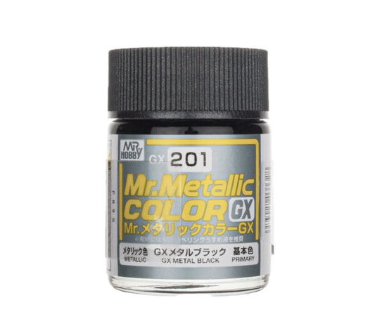 (Metallic) GX-201 -  Metal Black, 18ml