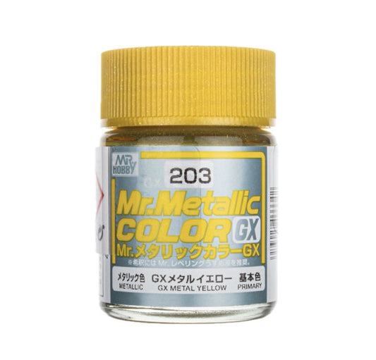 (Metallic) GX-203 - Metal Yellow, 18ml