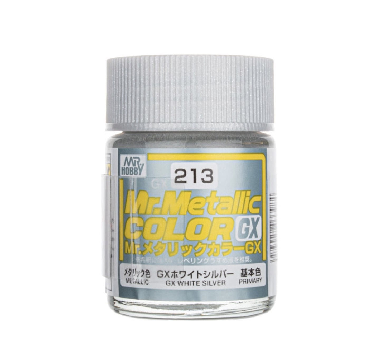 (Metallic) GX-213 - White Silver, 18ml