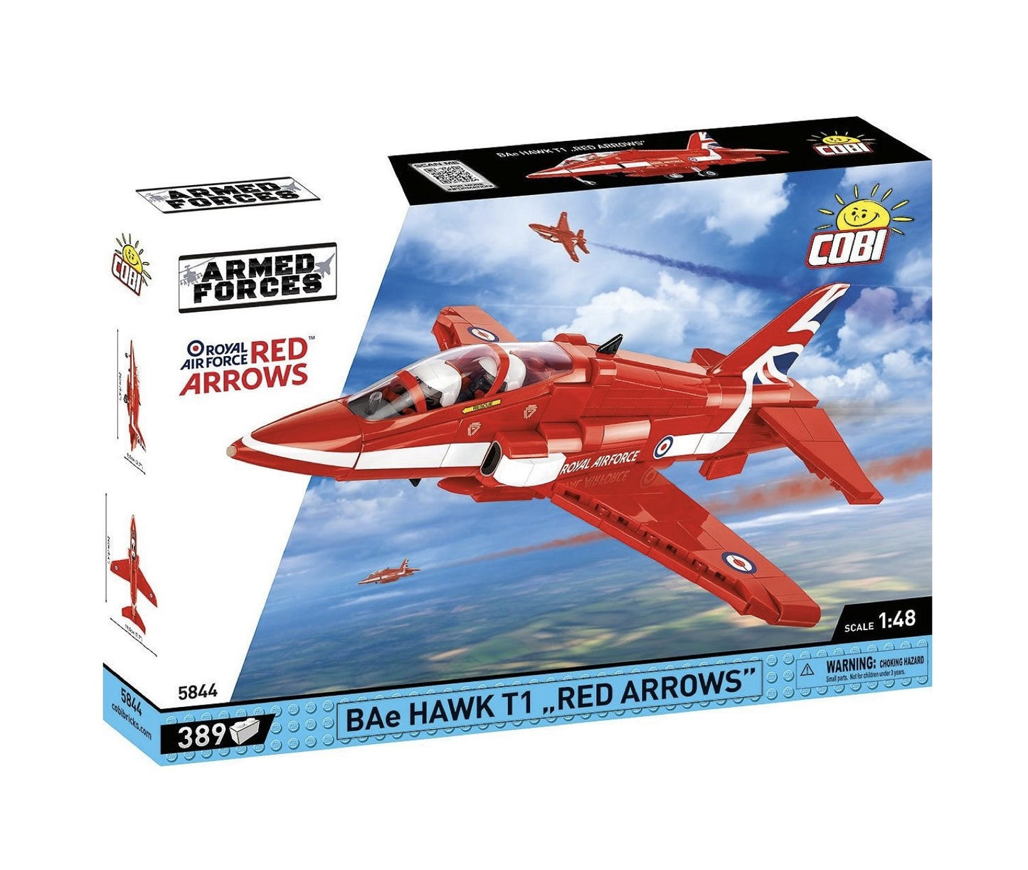 5844 - BAe Hawk T1 'Red Arrows' (Aircraft) 1:48 Scale