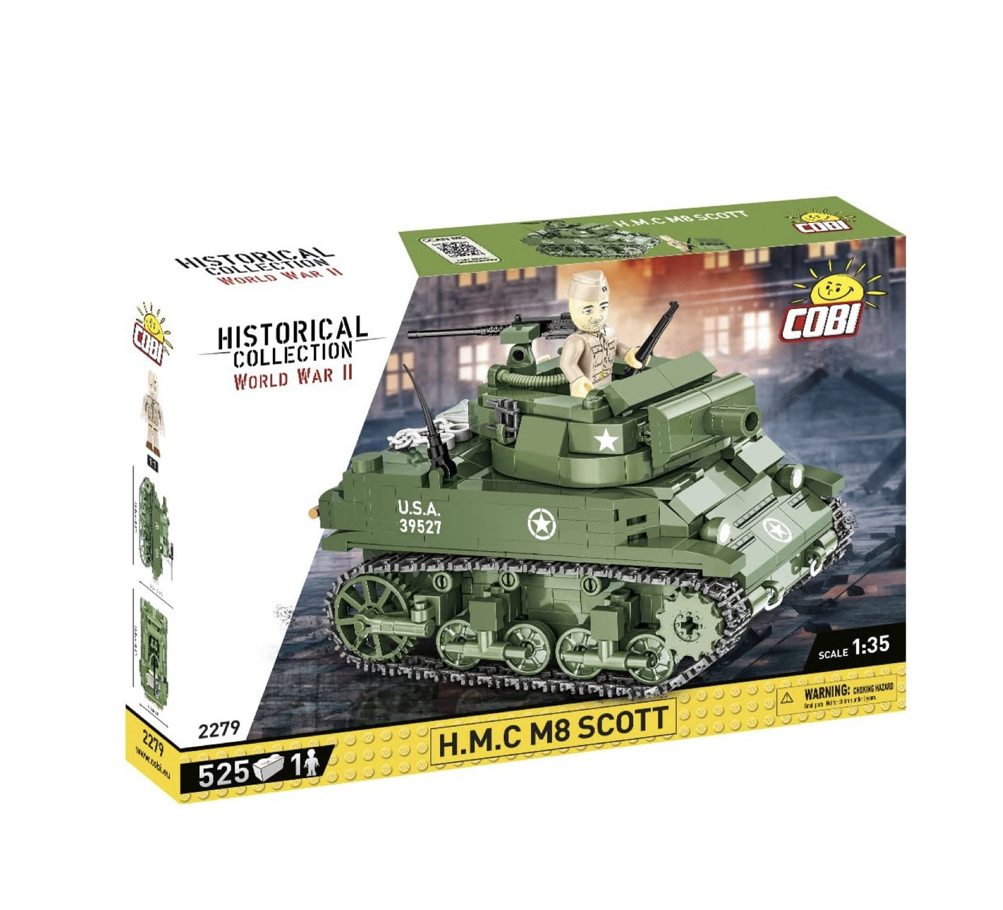 2279 - H.M.C M8 Scott (Tank) 1:35 Scale