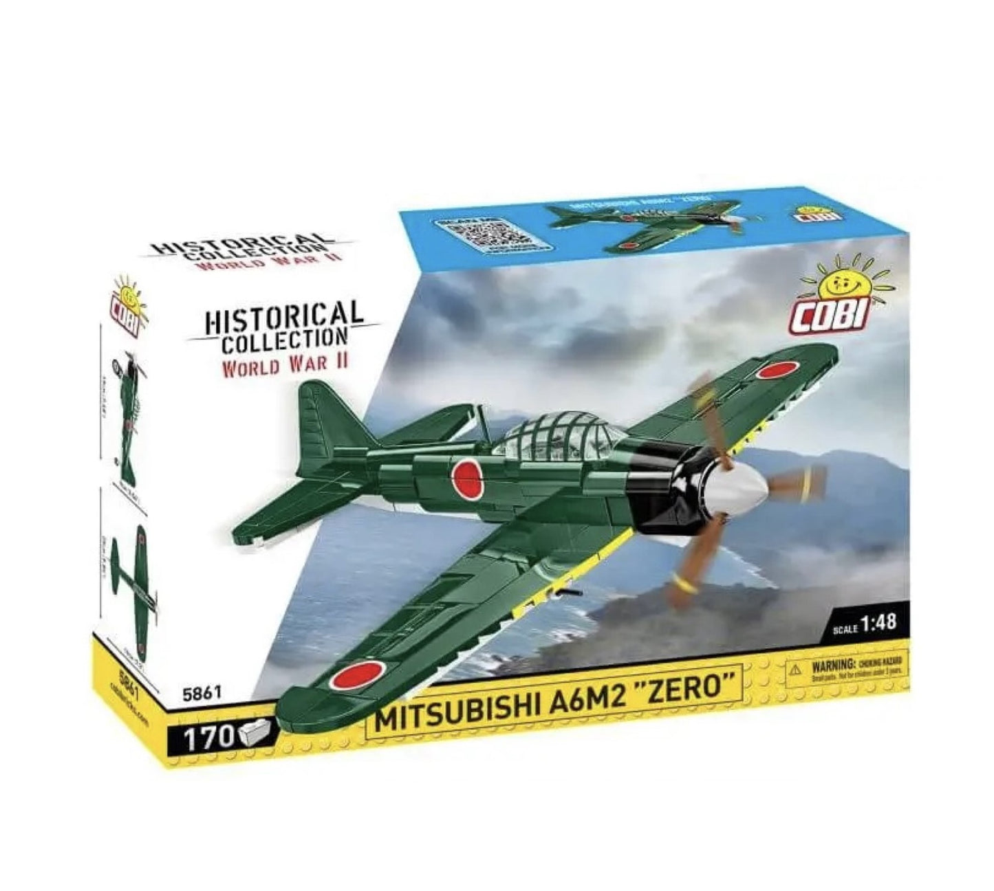 5861 - Mitsubishi A6M2 'Zero' (Aircraft) 1:48 Scale