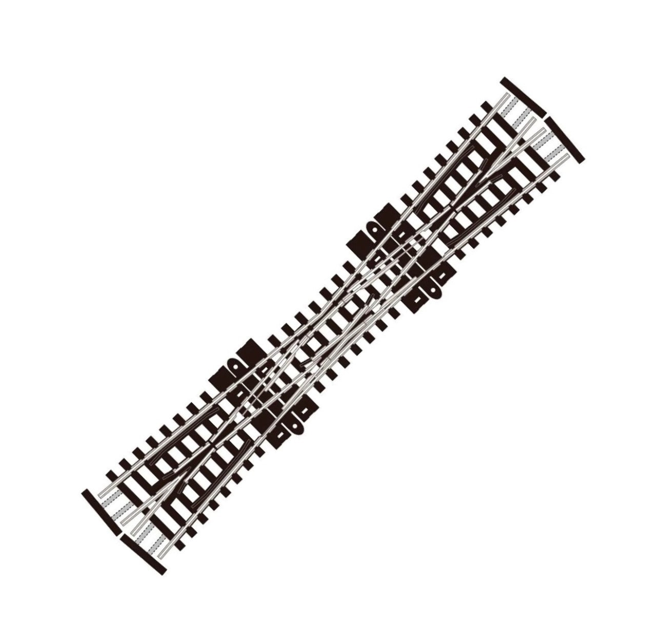 SL-380F - Crossing, Single Slip (N)