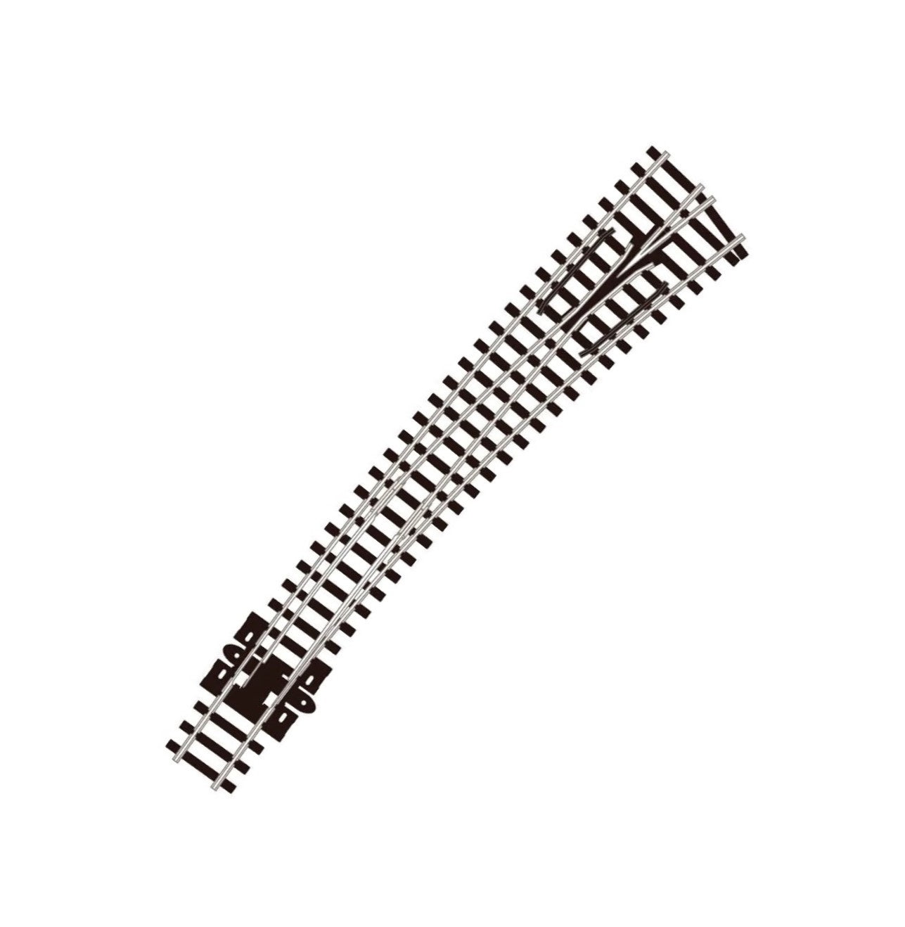 SL-E386 - Curved Turnout, Large Radius, R/H (N)