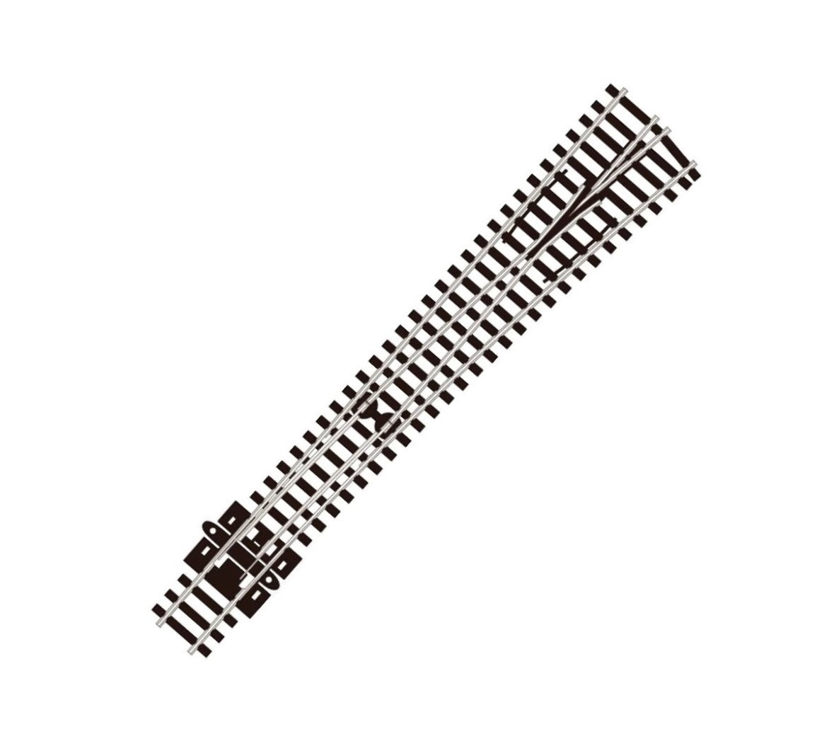 SL-388 - Turnout, Large Radius, R/H (N)