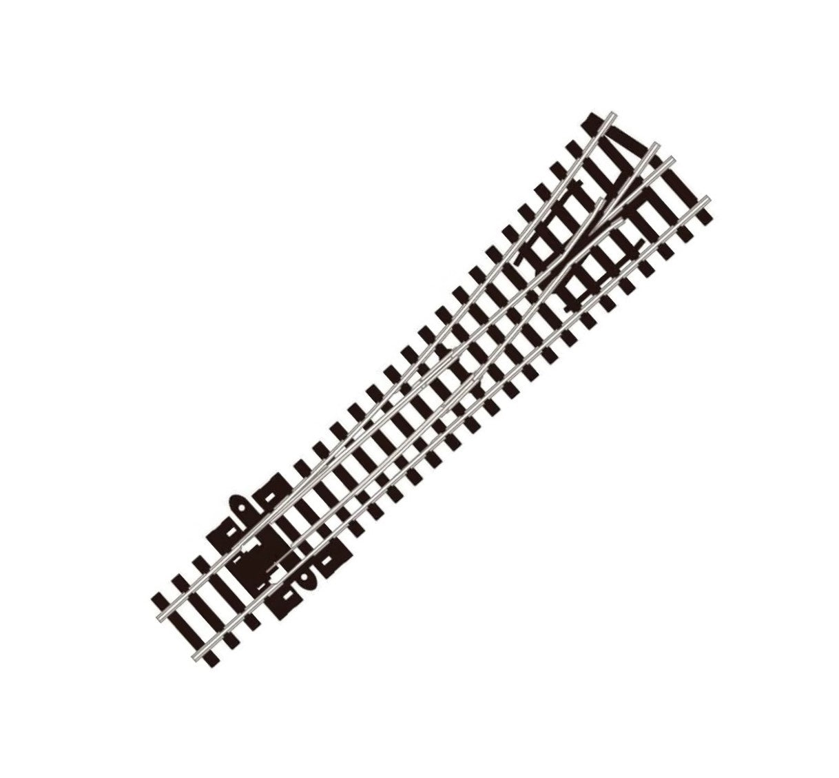 SL-E396 - Turnout, Medium Radius, L/H (N)