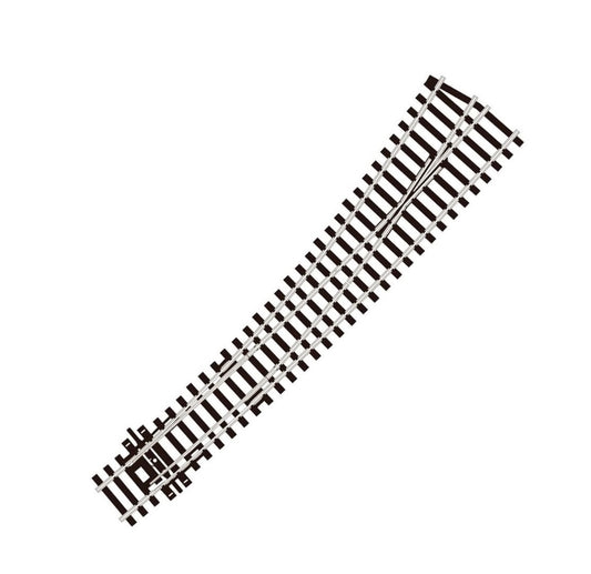 SL-E87 - Curved Turnout, Large Radius, L/H (OO/HO)