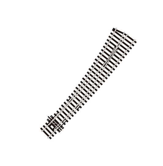 SL-E187 - Curved Turnout, Large Radius, L/H, Code 75 (OO/HO)