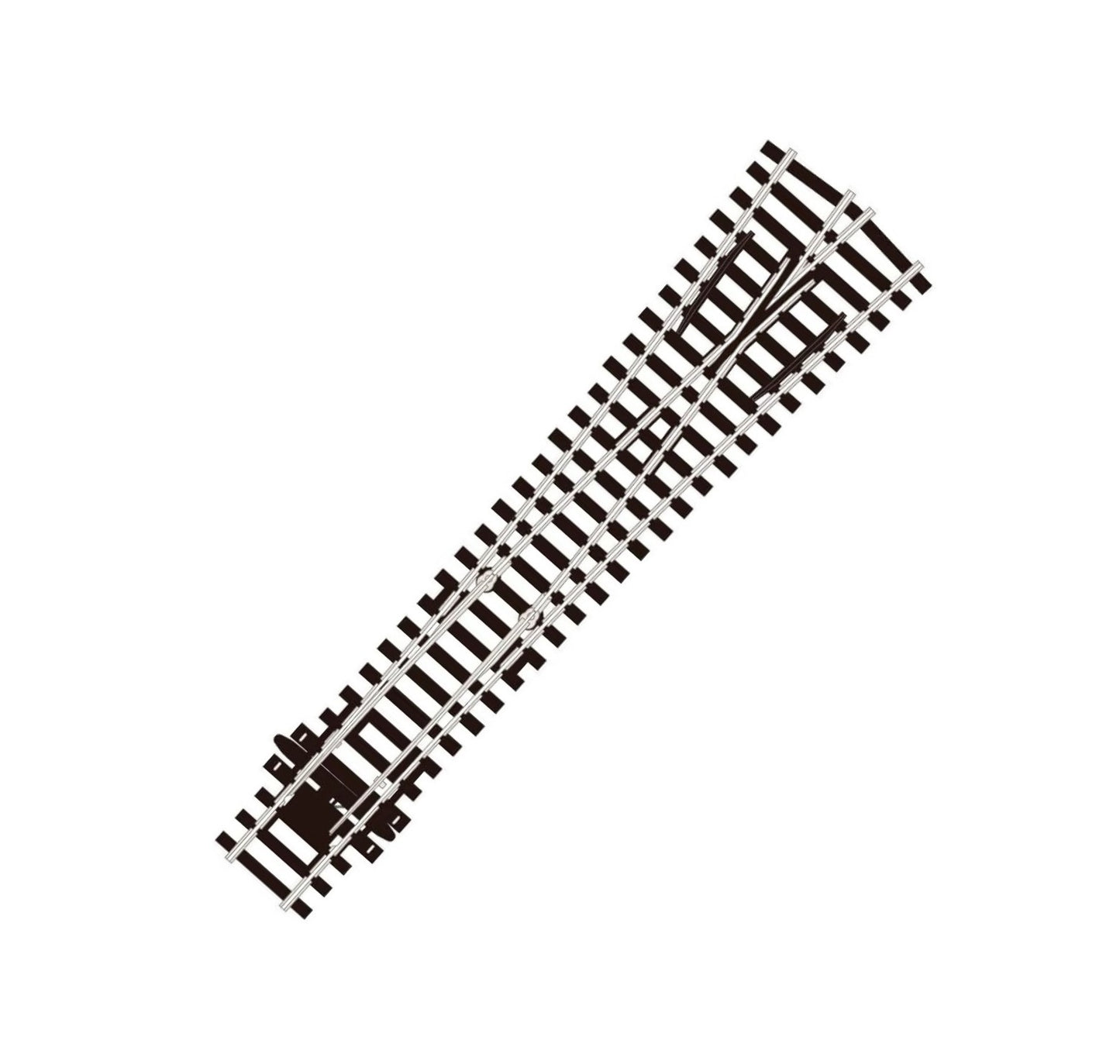 SL-E198 - Y Turnout, Large Radius, Code 75 (OO/HO)