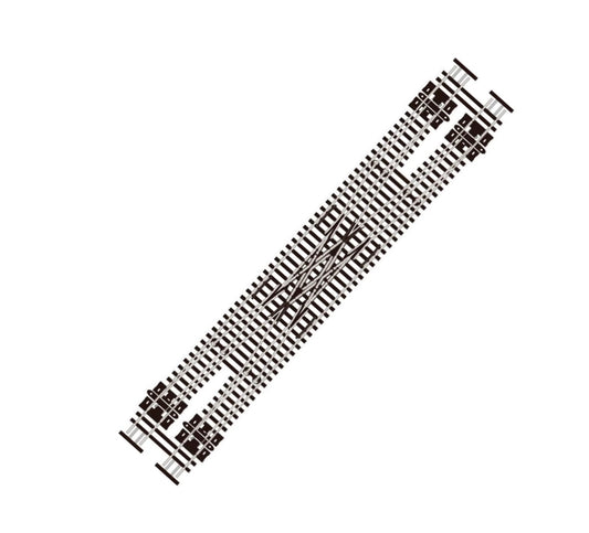 SL-E383F - Scissors Crossing, Medium Radius (N)