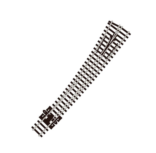 SL-E387 - Curved Turnout, Large Radius, L/H (N)