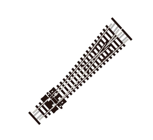 SL-E392F - Turnout, Small Radius, L/H (N)