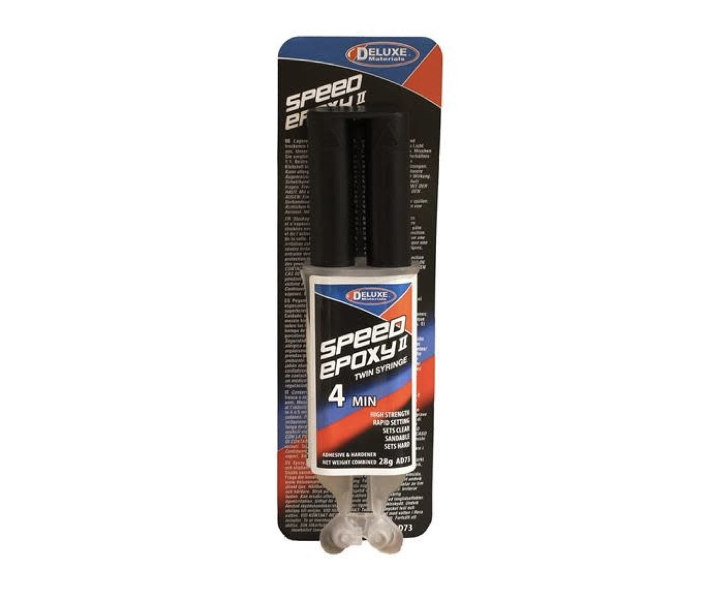 AD73 - Speed Epoxy II, Twin Syringe (Glue) 28g