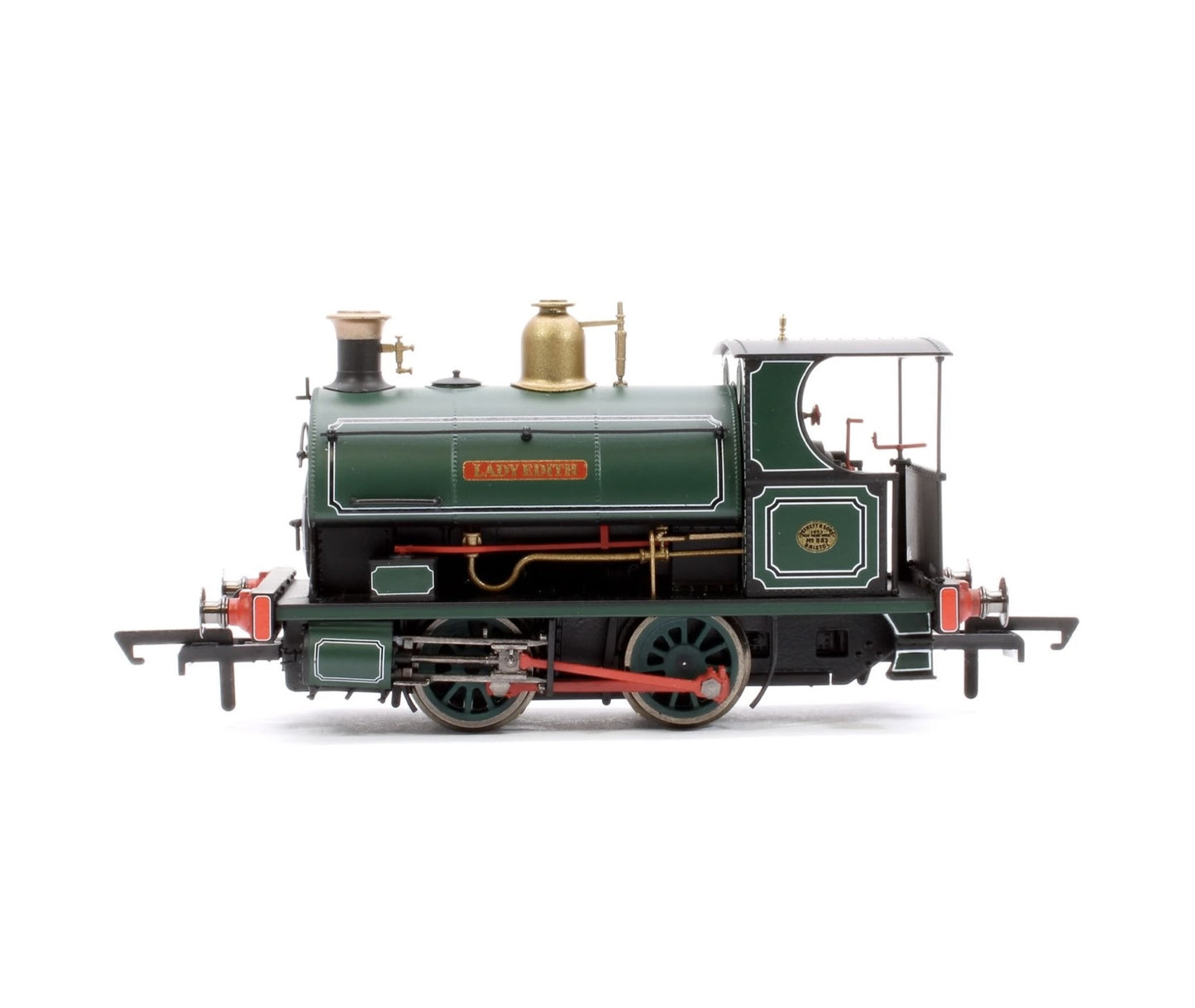 R3761 - Peckett (Open Back Cab) 'Lady Edith' (OO)