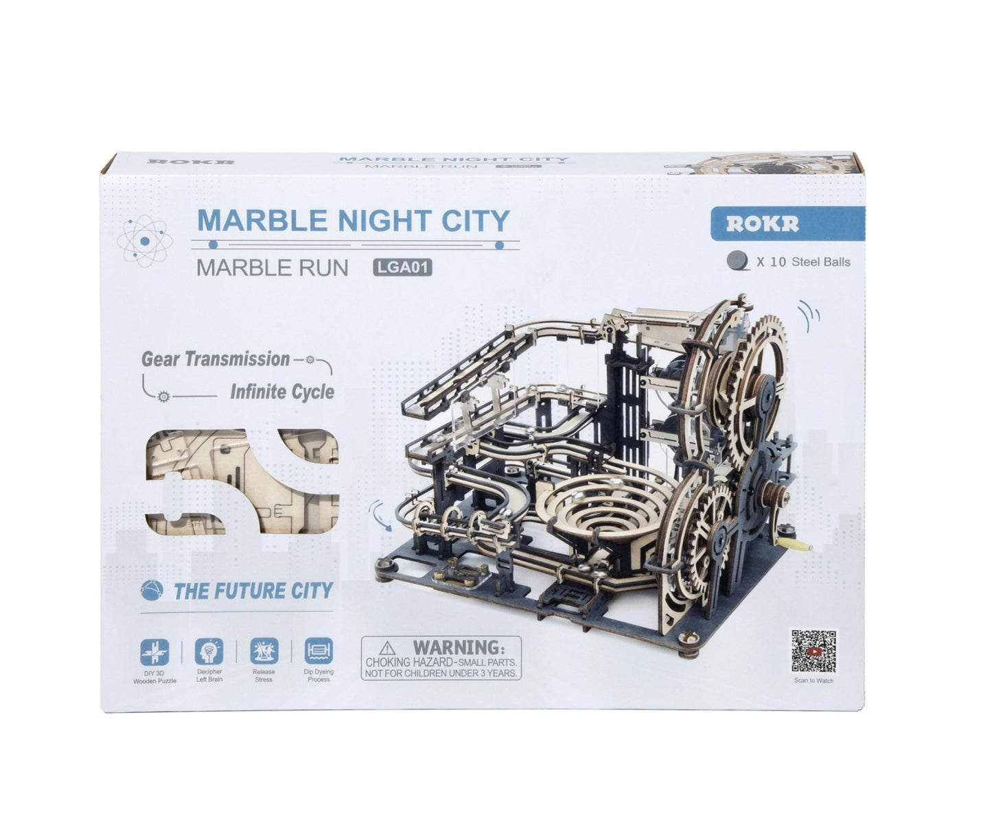 LGA01 - Marble Night City (Marble Run)