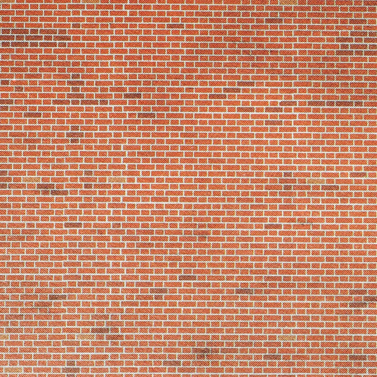 PN900 N Scale Red Brick Sheets