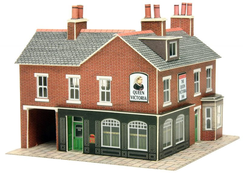 PN116  Corner shops - red brick