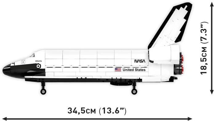 1930 - Space Shuttle Atlantis, 1:100 Scale