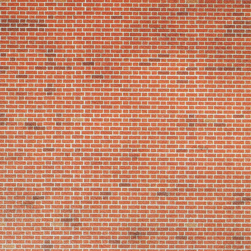 MO054 RED Brick Sheets