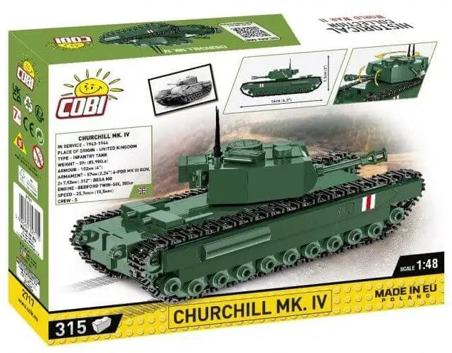 2717 - Churchill MK. IV (Tank) 1:48 Scale