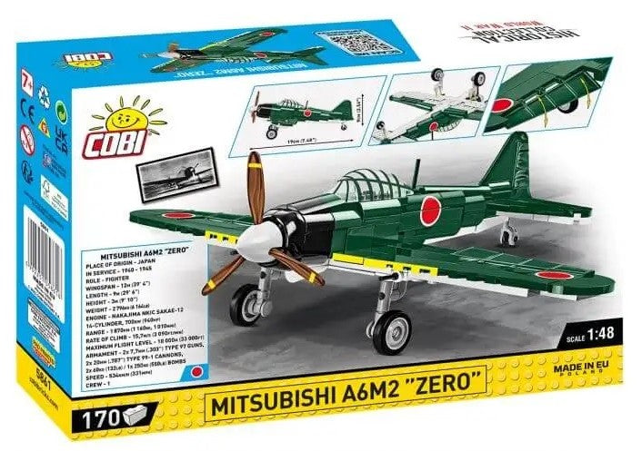 5861 - Mitsubishi A6M2 'Zero' (Aircraft) 1:48 Scale