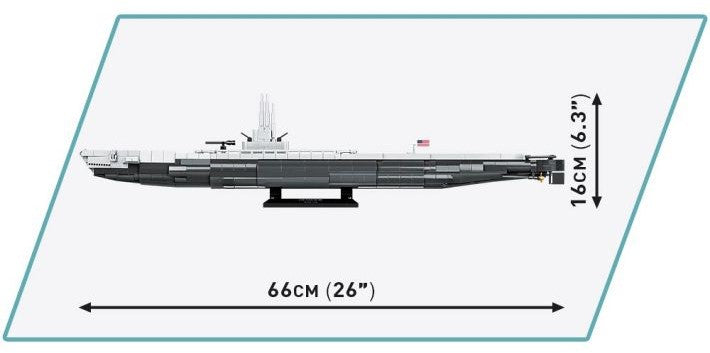 4831 - USS Tang (SS-306) (Submarine) 1:144 Scale