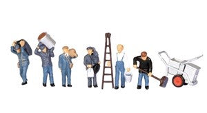 379-329 - Tradesmen, 1960/70s, 7pc (N)