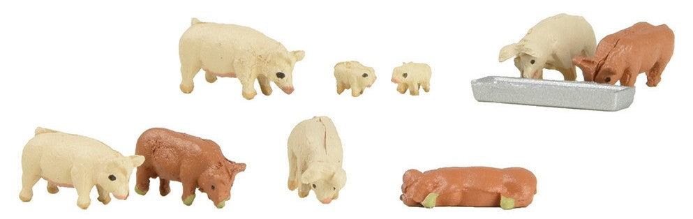 379-342 - Pigs, 10pc (N)