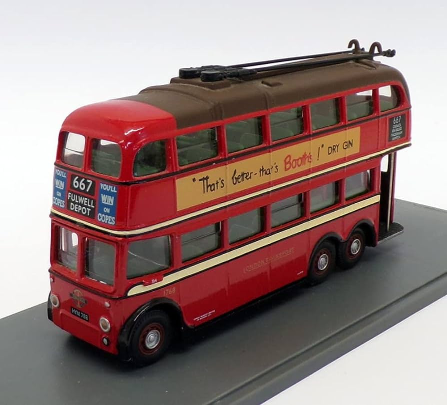 43701 Q1 Trolleybus London Transport – The Model Shop Portsmouth Ltd