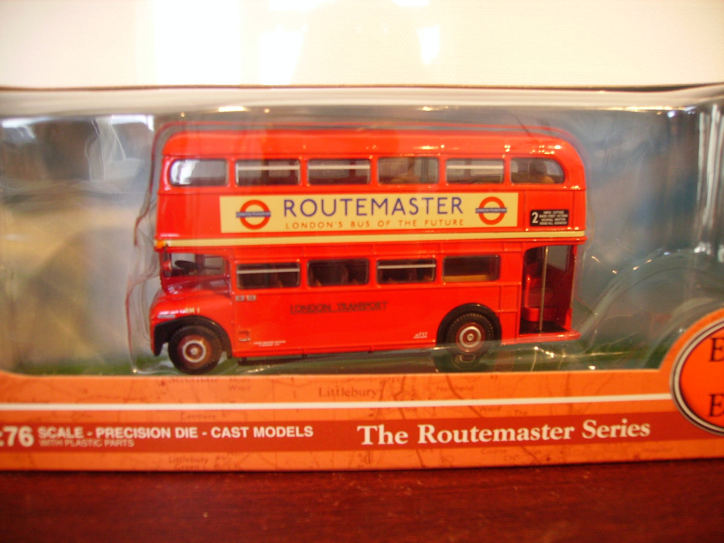 31601 RM1 Routemaster "London Transport" Route 2