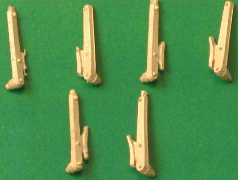 DA10 - Locomotive Brake Shoes and Hangers (OO)