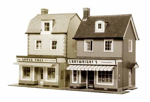 SQB22 2 Country Town Shops Card Kit