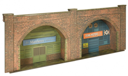 SQC08.0 Red Brick Embankment Arches Card Kit